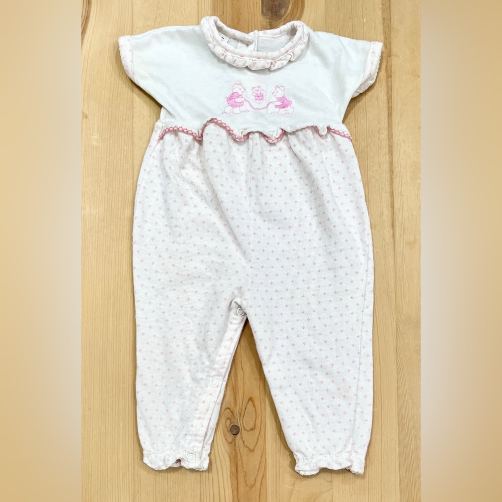 True 80s Vintage Carters 9m embroidered outfit